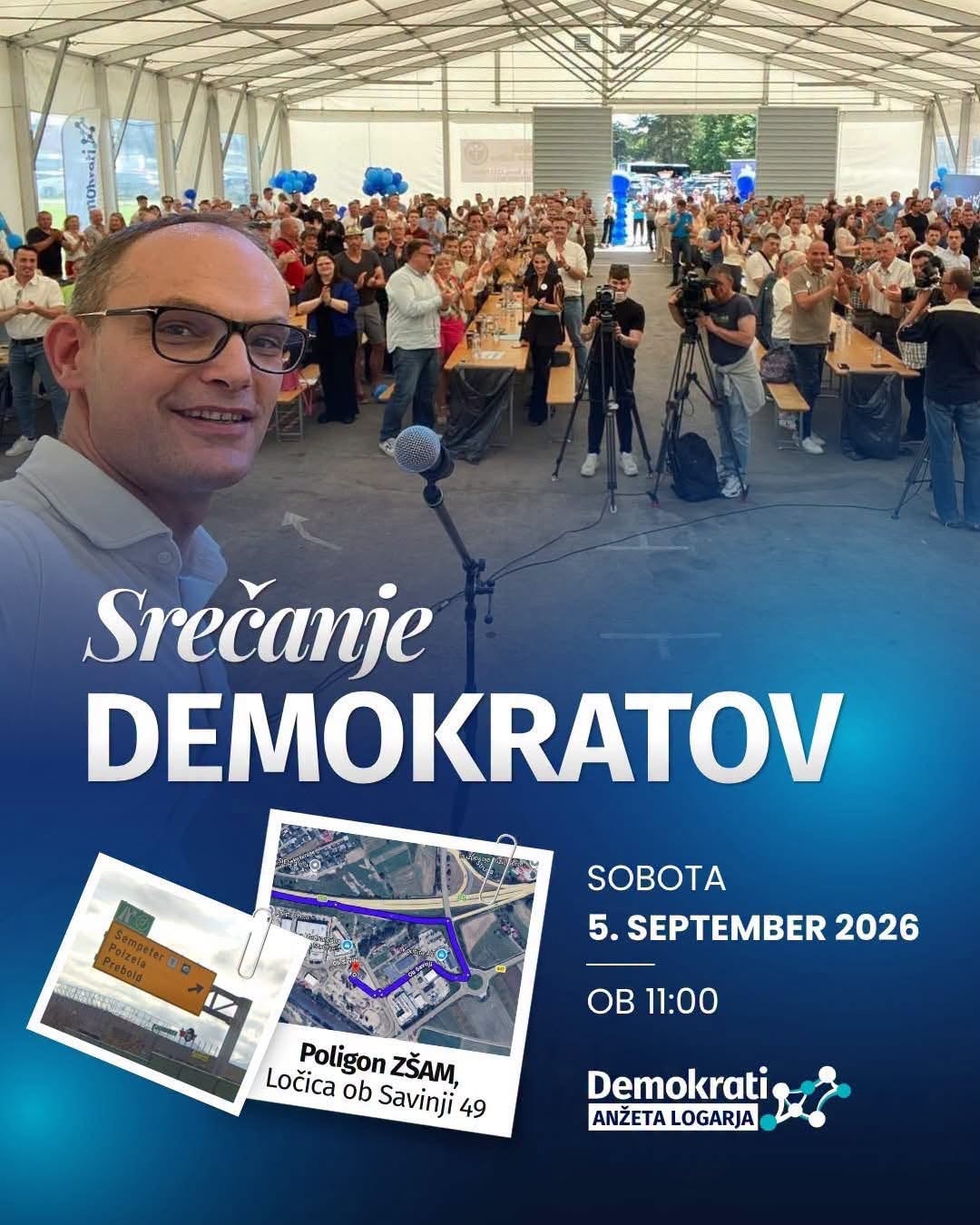 Vabljeni na srečanje Demokratov!